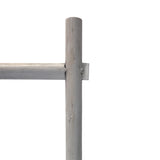 59" X 18" X 2" Grey Decorative Ladder Shelve - Homeroots