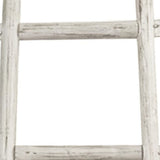 59" X 18" X 2" White Decorative Ladder Shelve - Homeroots - Flyclothing LLC