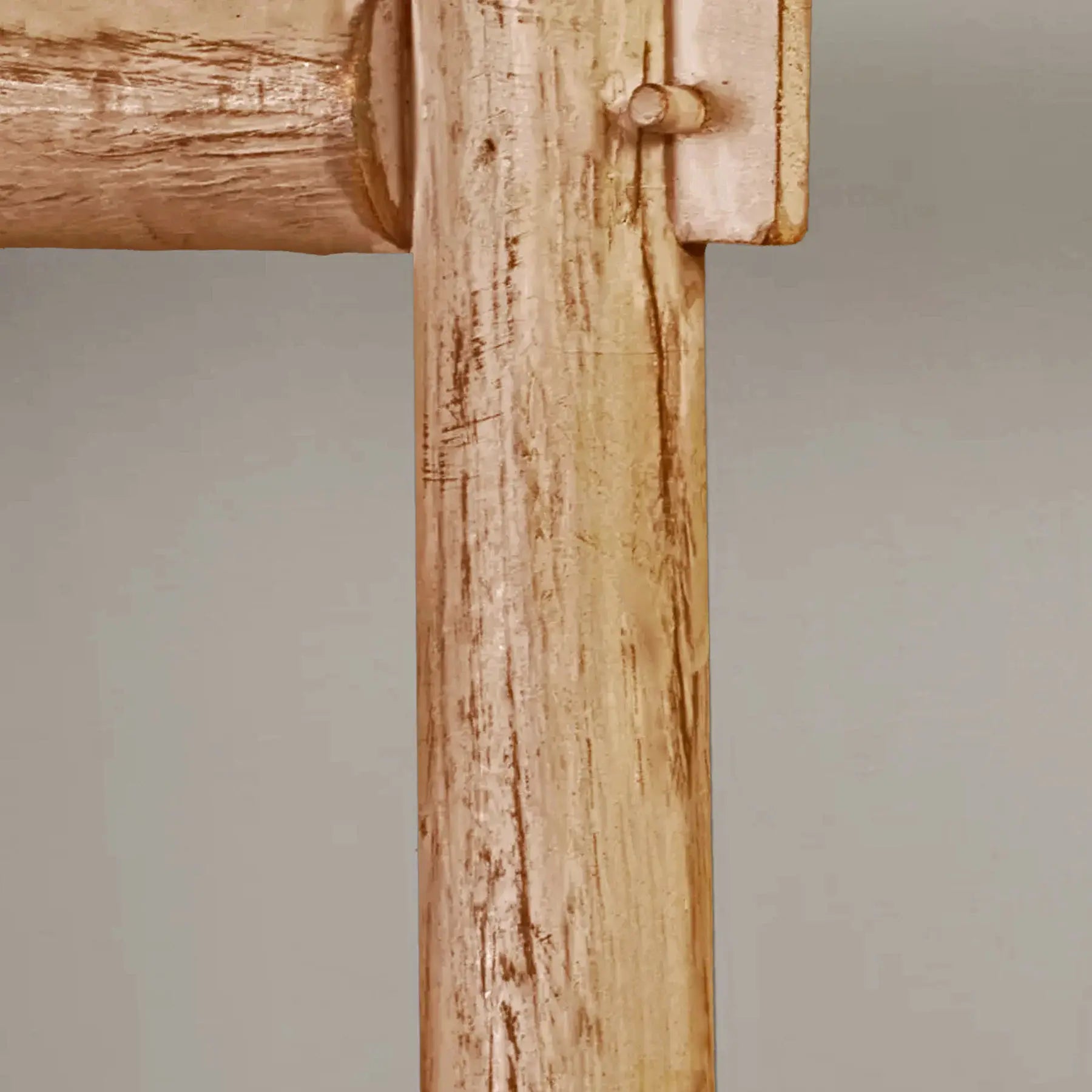 72" X 18"X 2" Brown Decorative Ladder Shelve - Homeroots - Flyclothing LLC