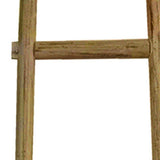 72" X 18"X 2" Brown Decorative Ladder Shelve - Homeroots - Flyclothing LLC
