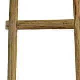 72" X 18"X 2" Brown Decorative Ladder Shelve - Homeroots