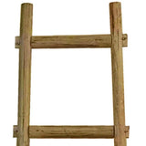 72" X 18"X 2" Brown Decorative Ladder Shelve - Homeroots - Flyclothing LLC