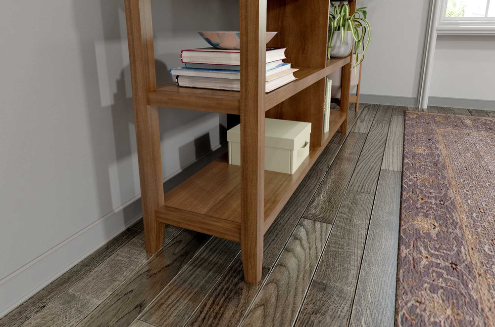 30" Bookcase With 2 Shelves In Walnut - Homeroots - Flyclothing LLC
