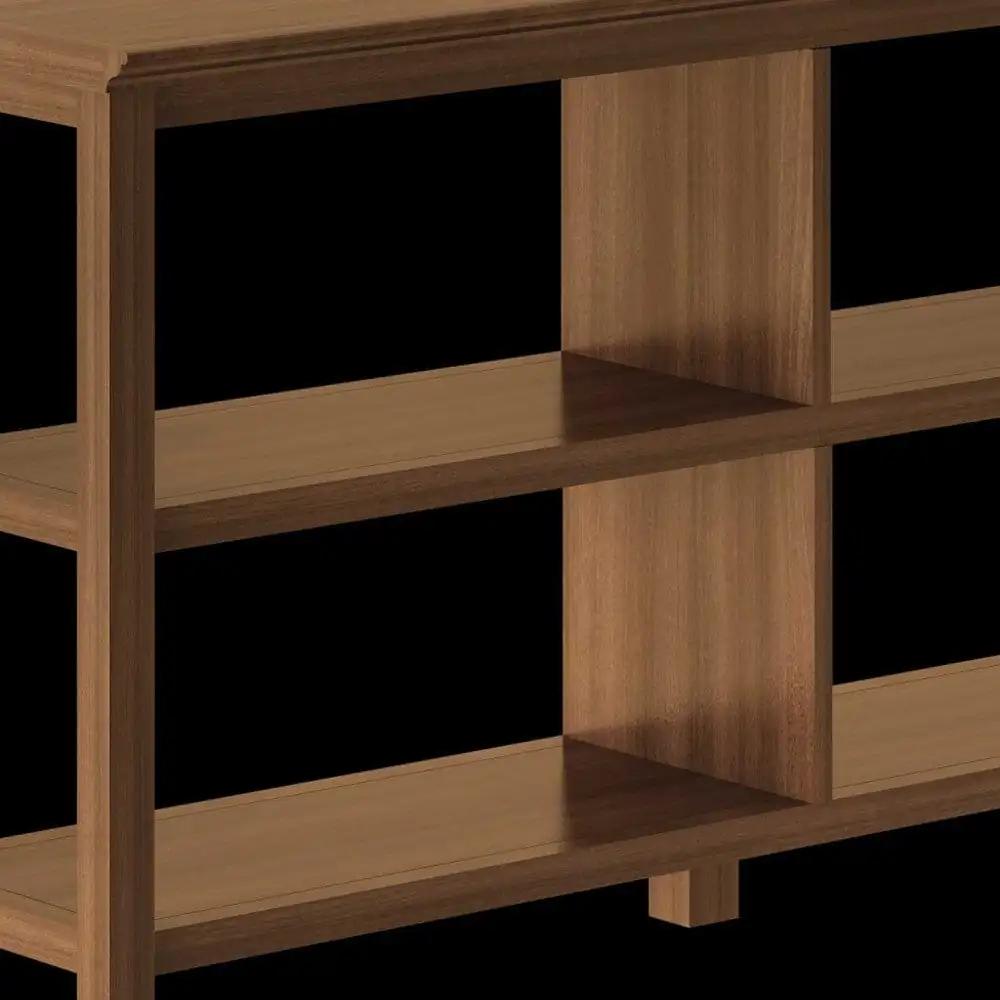30" Bookcase With 2 Shelves In Walnut - Homeroots - Flyclothing LLC