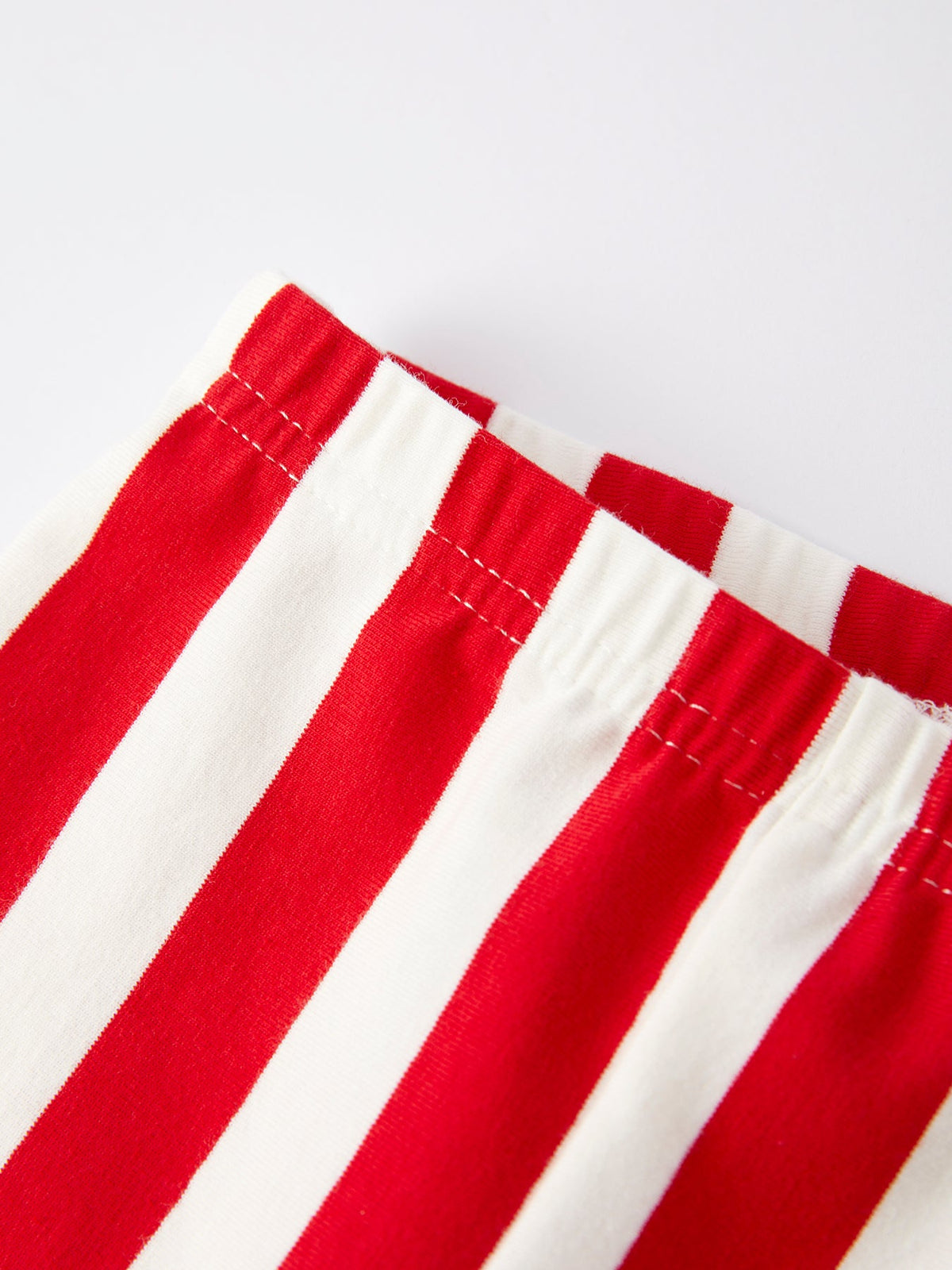 Christmas “MERRY” Applique Girls Striped Bell-bottom Pants Outfit Set - Rylee Faith Designs - Flyclothing LLC