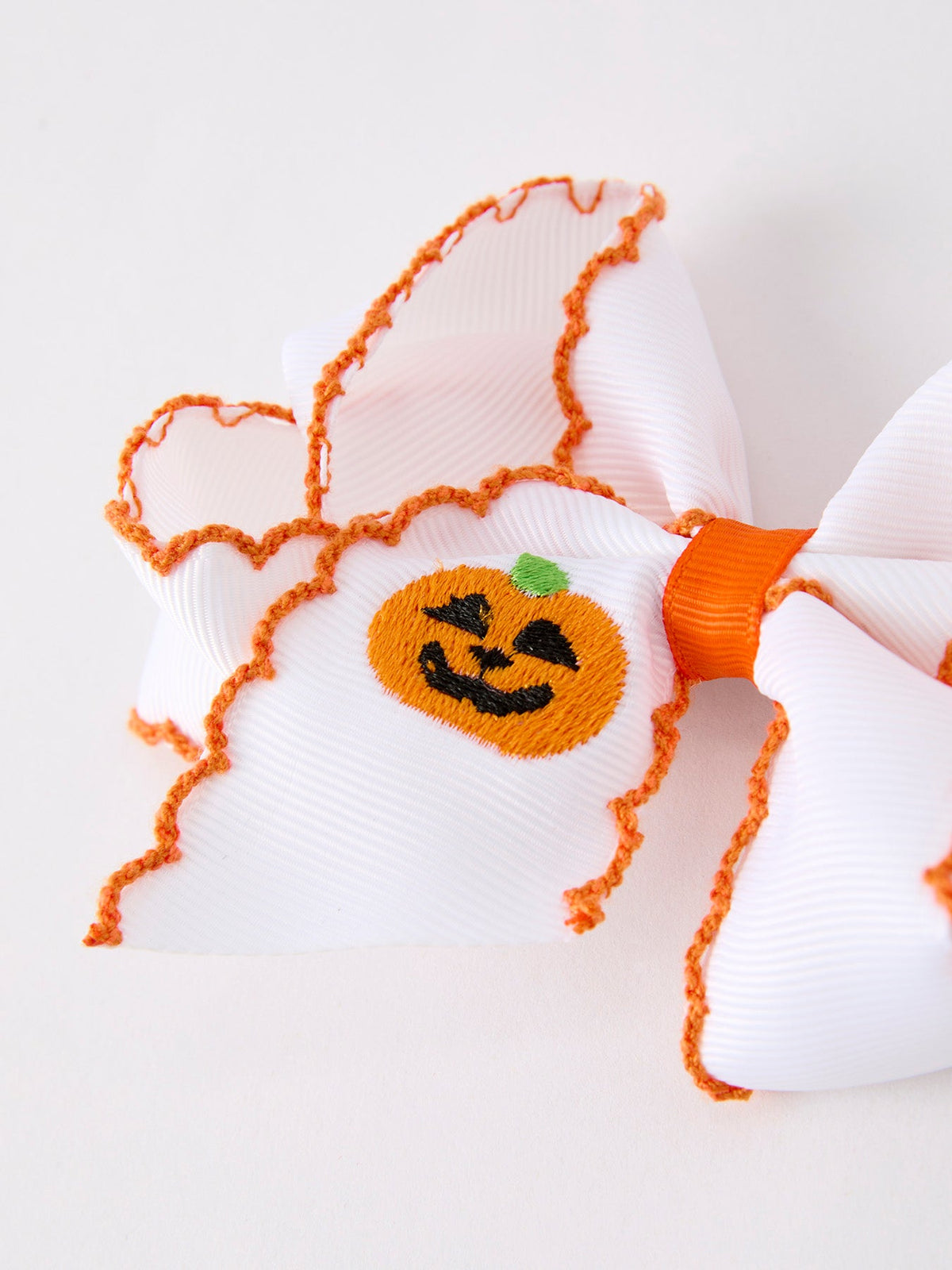 Halloween Pumpkin Bow Hairpin - Rylee Faith Designs - Flyclothing LLC