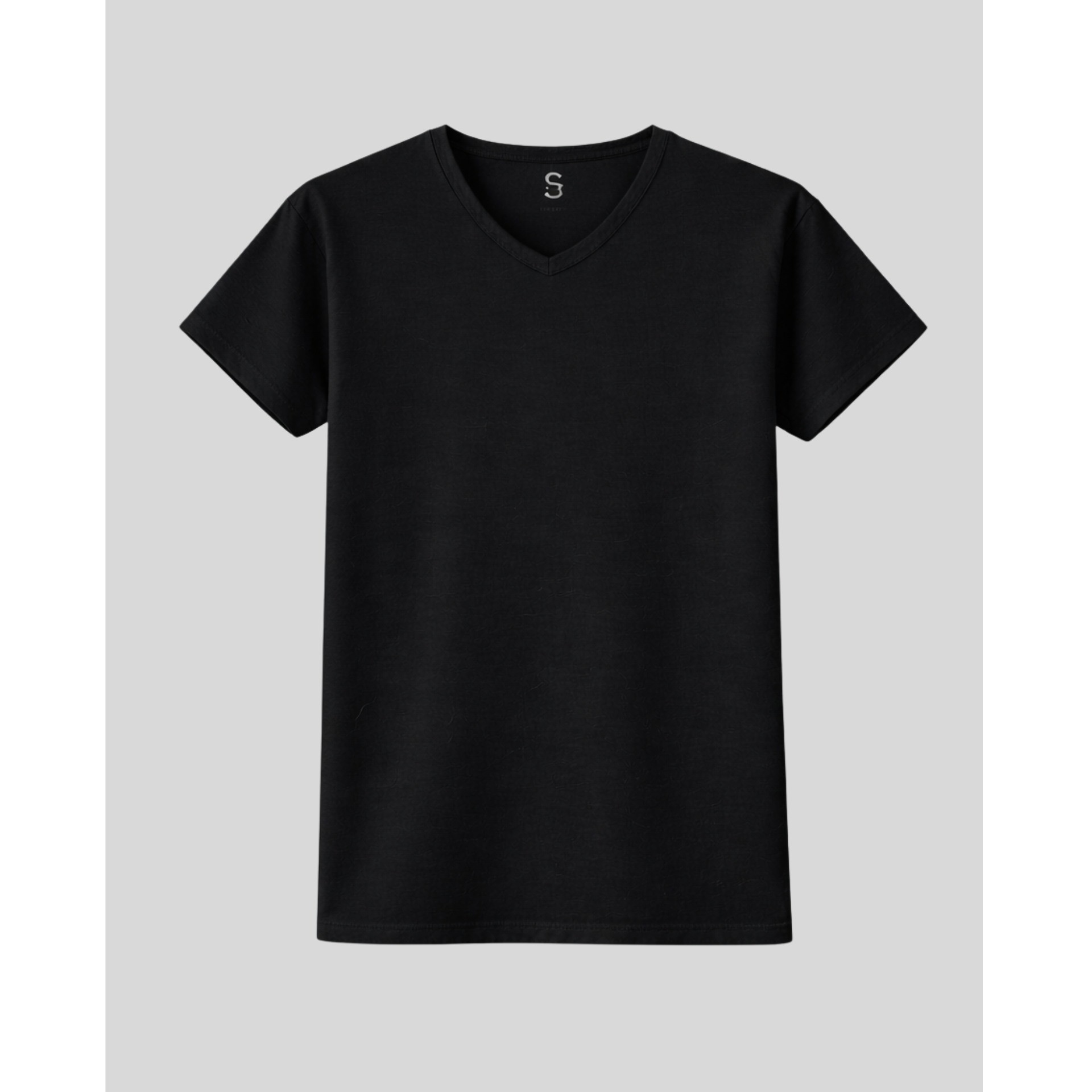 Men’s Micro Modal V-Neck Undershirts – 4 Pack (2 Black, 2 White) - SilkCut Underwear - Flyclothing LLC