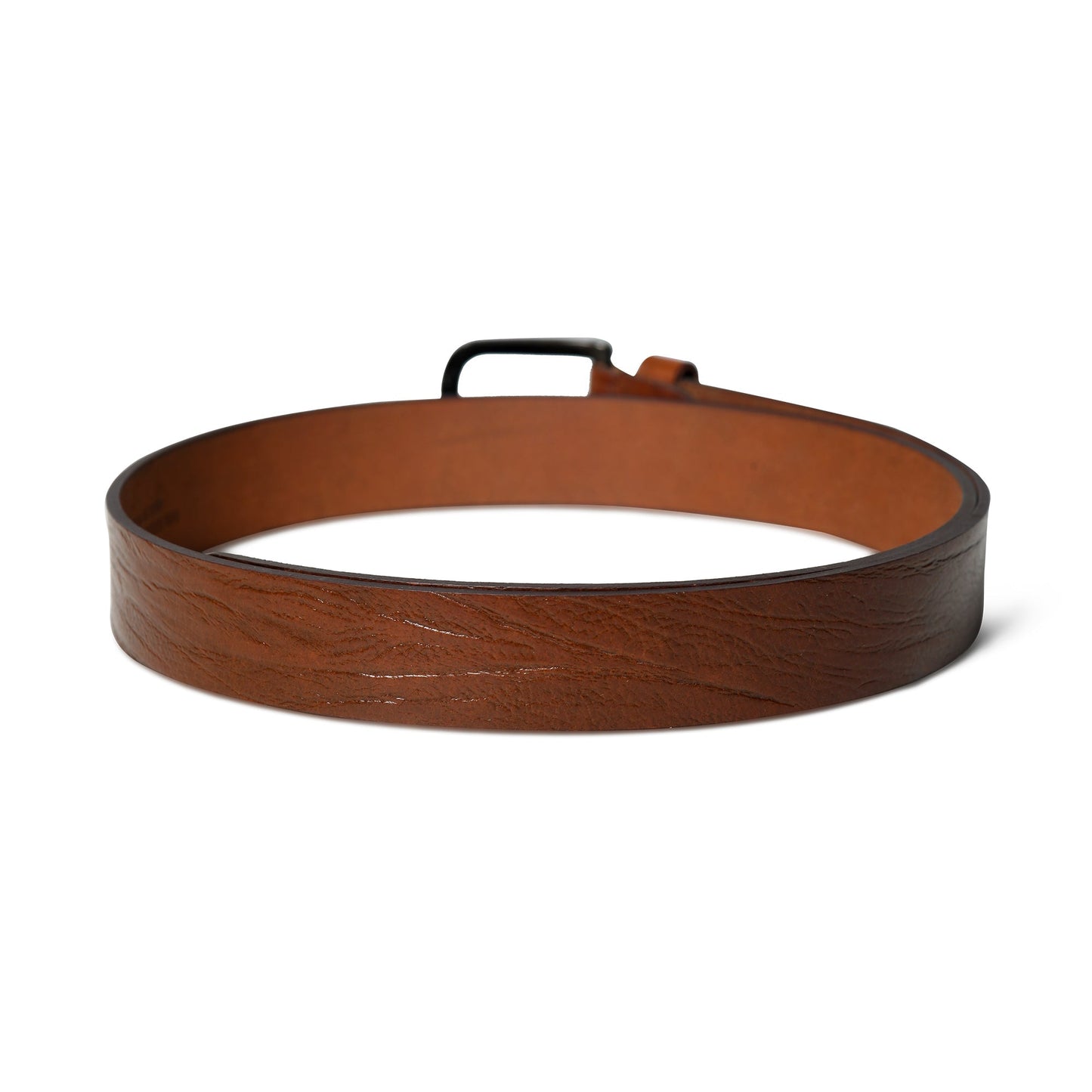 Vibrant Brown Pin Buckle Belt - Classy Leather Bags - Flyclothing LLC