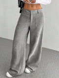 Wide Leg Pants with Pockets - Trendsi - Flyclothing LLC