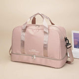 Detachable Strap Nylon Oversize Travel Bag - Trendsi - Flyclothing LLC