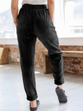 Drawstring Pants with Pockets - Trendsi - Flyclothing LLC