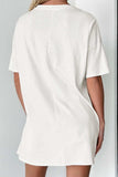 Cowboy Graphic Round Neck Half Sleeve T-Shirt - Trendsi - Flyclothing LLC