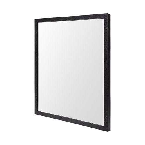 Rectangle Black Accent Mirror With Oxidized Finish Frame - Homeroots - Flyclothing LLC