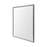 Rectangle Grey Accent Mirror With Driftwood Quality Frame - Homeroots