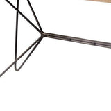 16" Brown Solid Wood Console Table - Homeroots - Flyclothing LLC