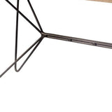 16" Brown Solid Wood Console Table - Homeroots