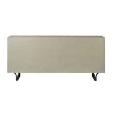 Light Brown And White Solid Mango Wood Finish Sideboard With 9 Drawers - Homeroots
