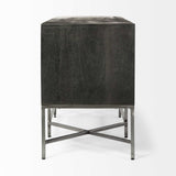 16" Dark Brown Solid Wood Console Table - Homeroots - Flyclothing LLC