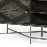 16" Dark Brown Solid Wood Console Table - Homeroots - Flyclothing LLC