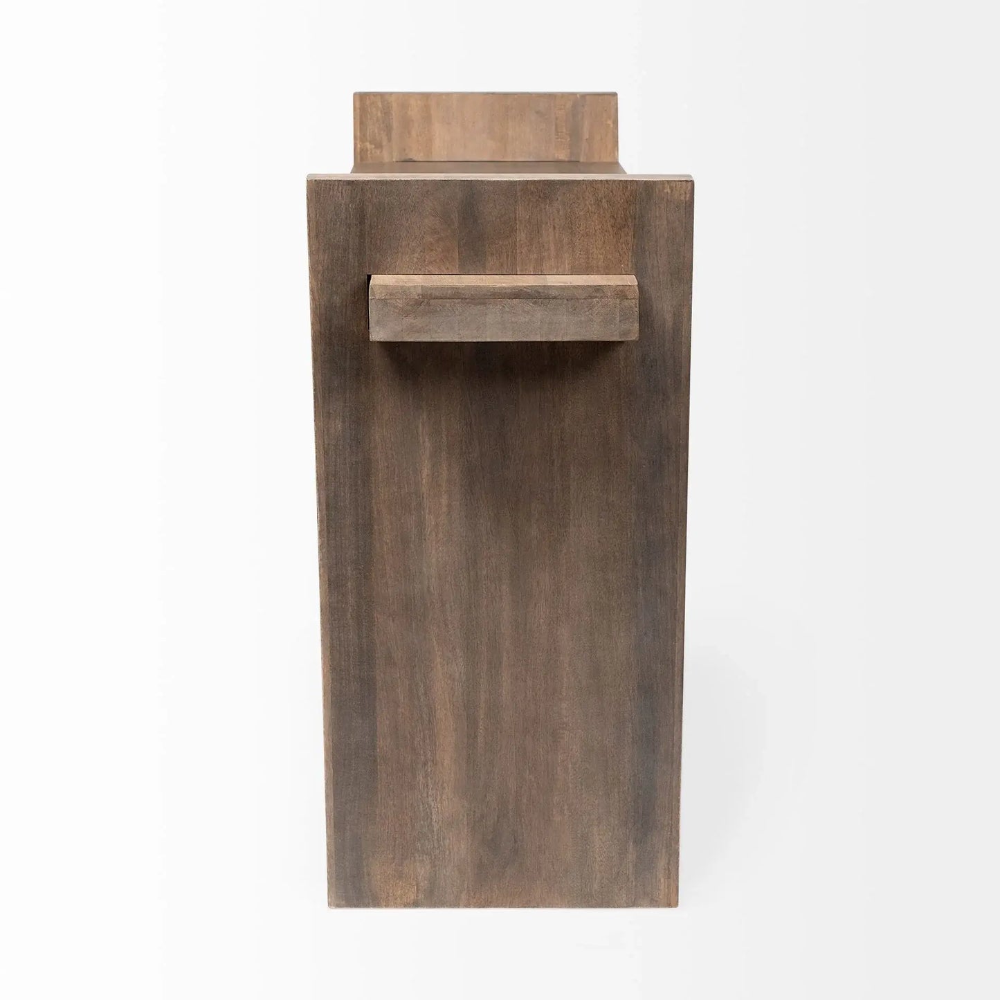 16" Brown Solid Wood Solid Console Table - Homeroots - Flyclothing LLC
