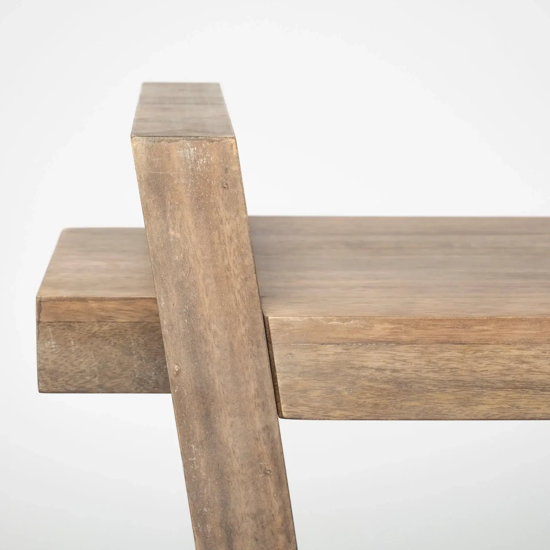 16" Brown Solid Wood Solid Console Table - Homeroots - Flyclothing LLC