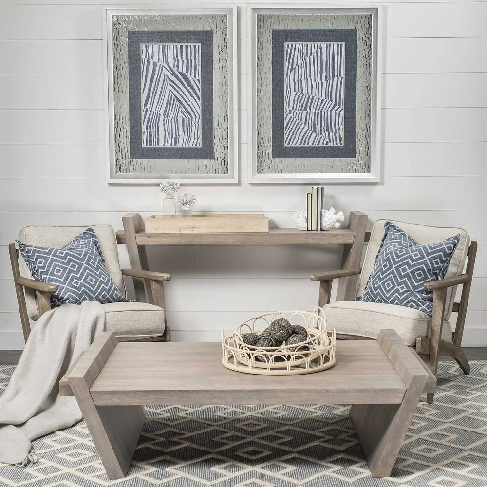 16" Brown Solid Wood Solid Console Table - Homeroots - Flyclothing LLC