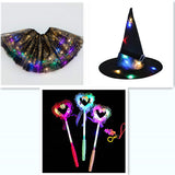 Magical & Luminous LED Princess Halloween Tutu Skirt Sequins Shiny Skirt - My Store - Flyclothing LLC