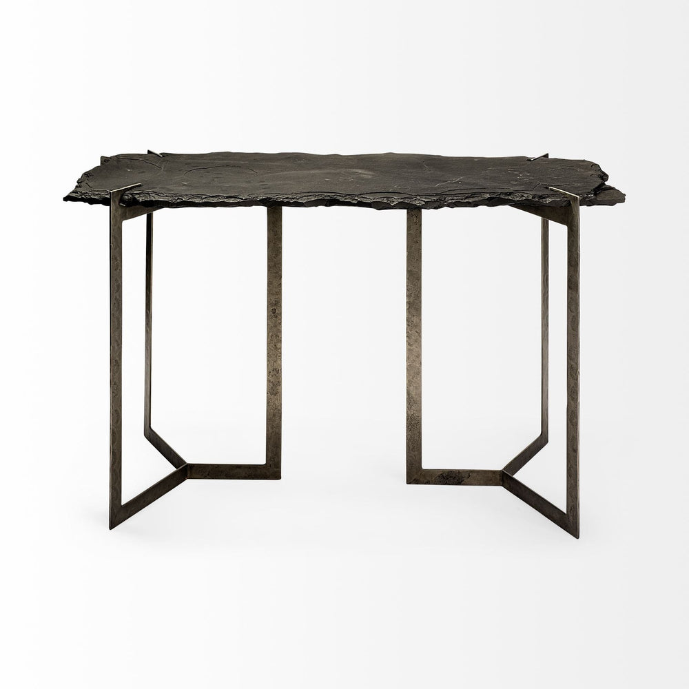 20" Brown Solid Wood Console Table - Homeroots
