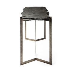20" Brown Solid Wood Console Table