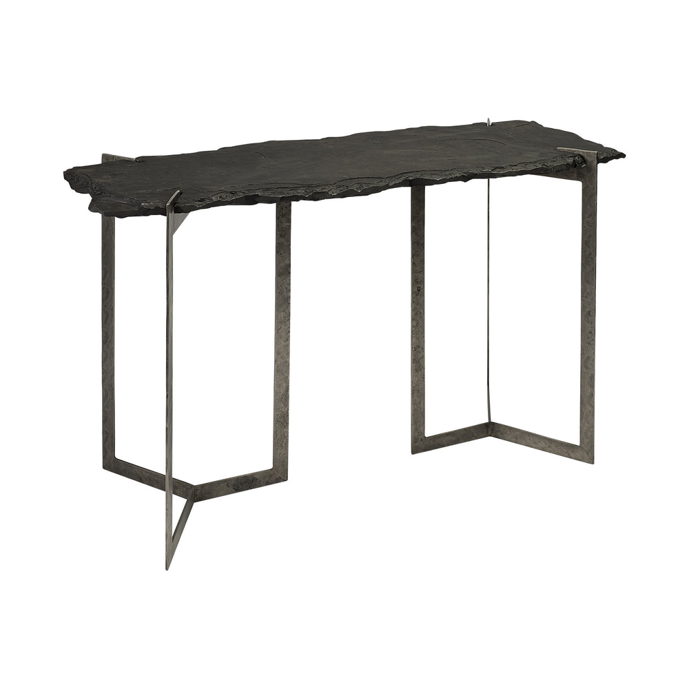 20" Brown Solid Wood Console Table - Homeroots - Flyclothing LLC