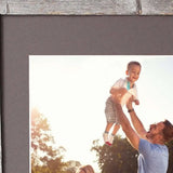 16X20 Natural Weathered Grey Picture Frame With Plexiglass Holder - Homeroots - Flyclothing LLC