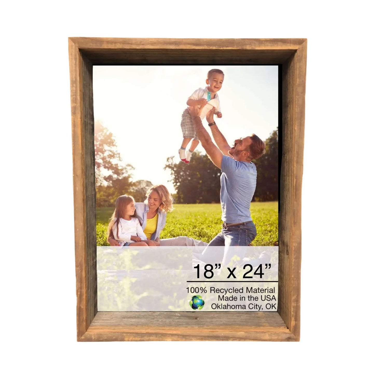 16X20 Natural Weathered Grey Picture Frame - Homeroots - Flyclothing LLC
