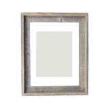 16" X 20" Rustic Reclaimed Wood Picture Frame - Homeroots