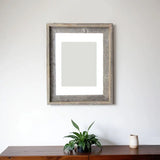 16" X 20" Rustic Reclaimed Wood Picture Frame - Homeroots - Flyclothing LLC