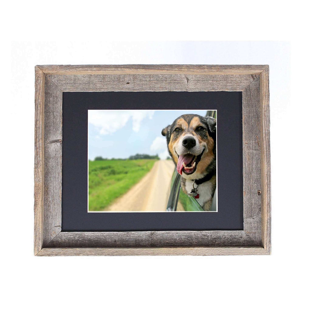16X20 Rustic Black Picture Frame With Plexiglass Holder - Homeroots - Flyclothing LLC