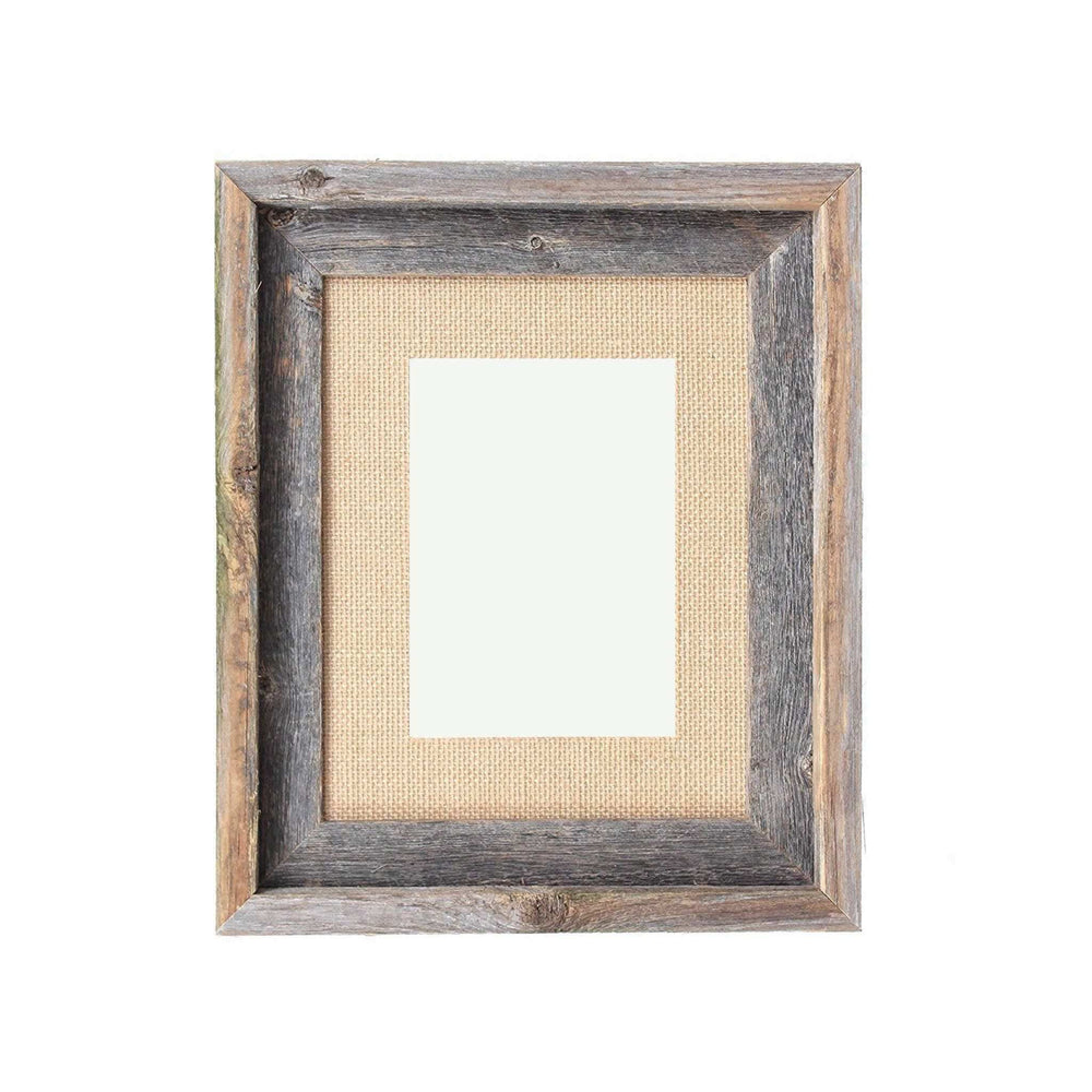 11X14 Rustic Burlap Picture Frame With Plexiglass - Homeroots - Flyclothing LLC