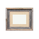 11X14 Rustic Burlap Picture Frame With Plexiglass - Homeroots