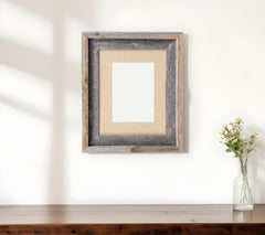 11X14 Rustic Burlap Picture Frame With Plexiglass - Homeroots
