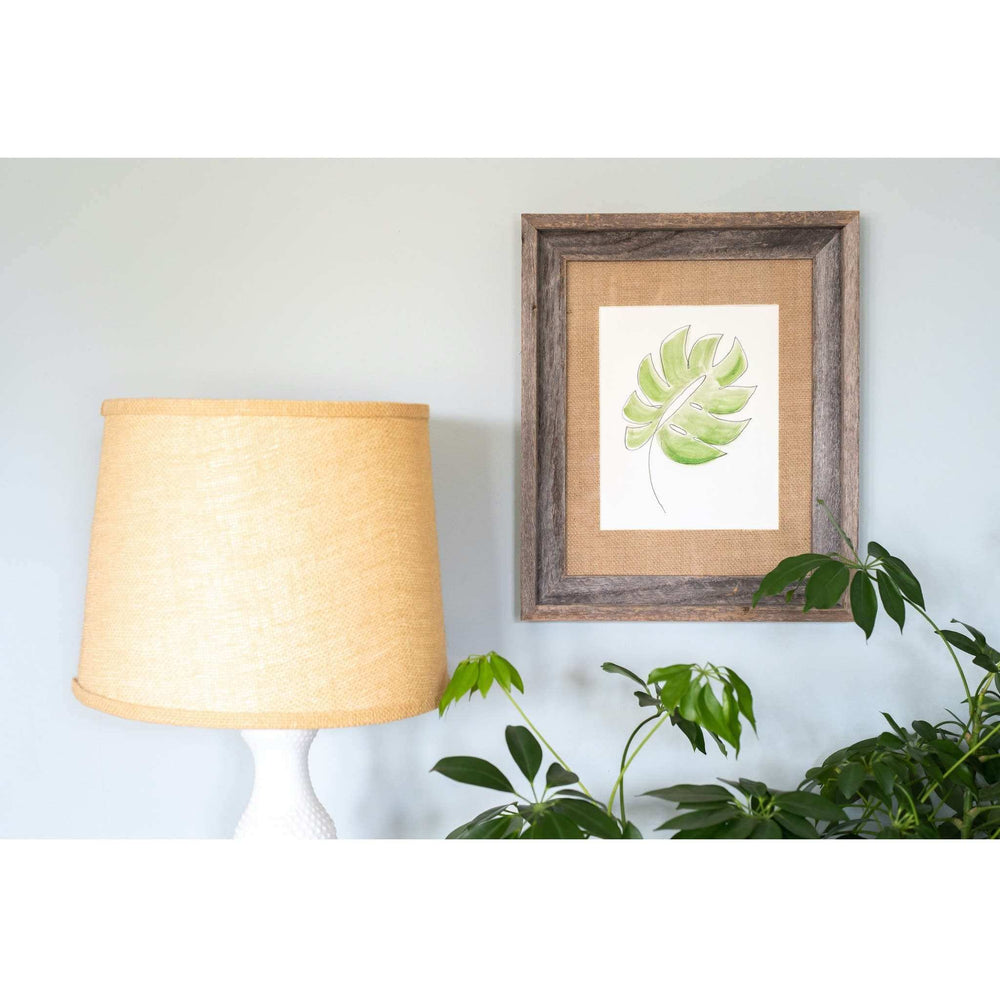 11X14 Rustic Burlap Picture Frame With Plexiglass - Homeroots - Flyclothing LLC