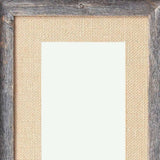 11X14 Rustic Burlap Picture Frame With Plexiglass - Homeroots - Flyclothing LLC