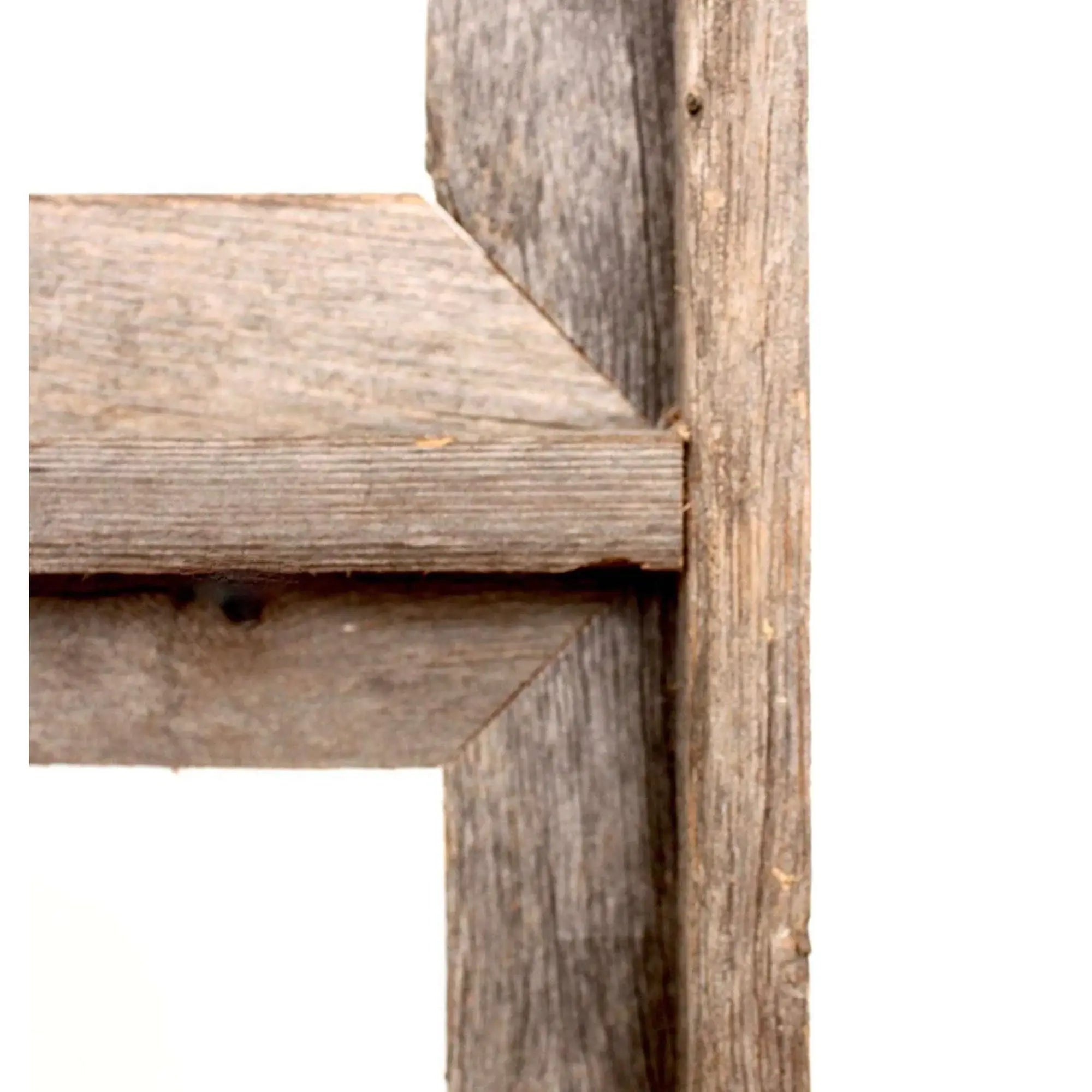 5X7 Natural Weathered Grey Three Photo Picture Frame - Homeroots - Flyclothing LLC