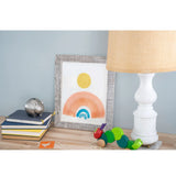11X14 Rustic White Washed Picture Frame With Plexiglass Holder - Homeroots - Flyclothing LLC
