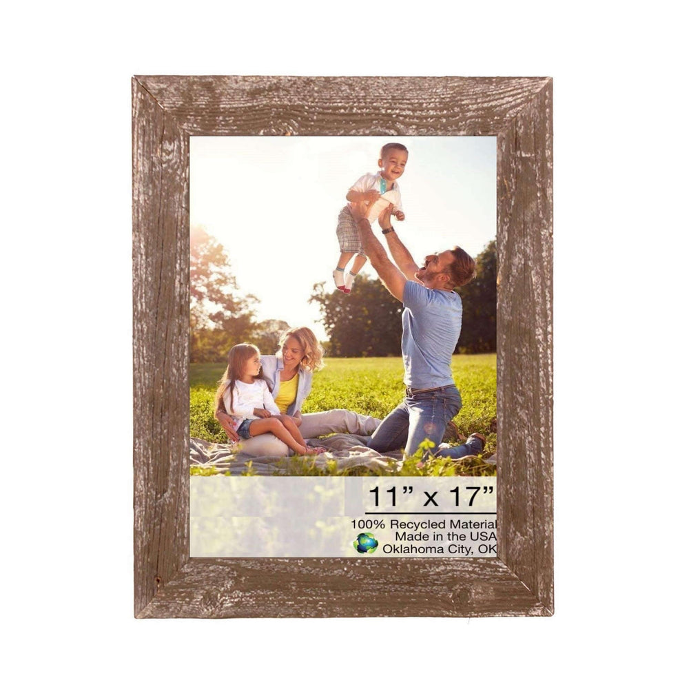 11X17 Rustic Espresso Picture Frame - Homeroots
