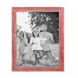 11"X14 Rustic Red Picture Frame - Homeroots