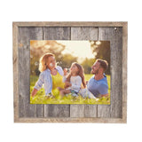 5X7 Natural Weathered Grey Picture Frame With Plexiglass Holder - Homeroots