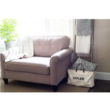 6 Step Rustic Smoky Black Wood Ladder Shelf - Homeroots - Flyclothing LLC