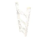 4 Step Rustic White Wood Ladder Shelf - Homeroots - Flyclothing LLC