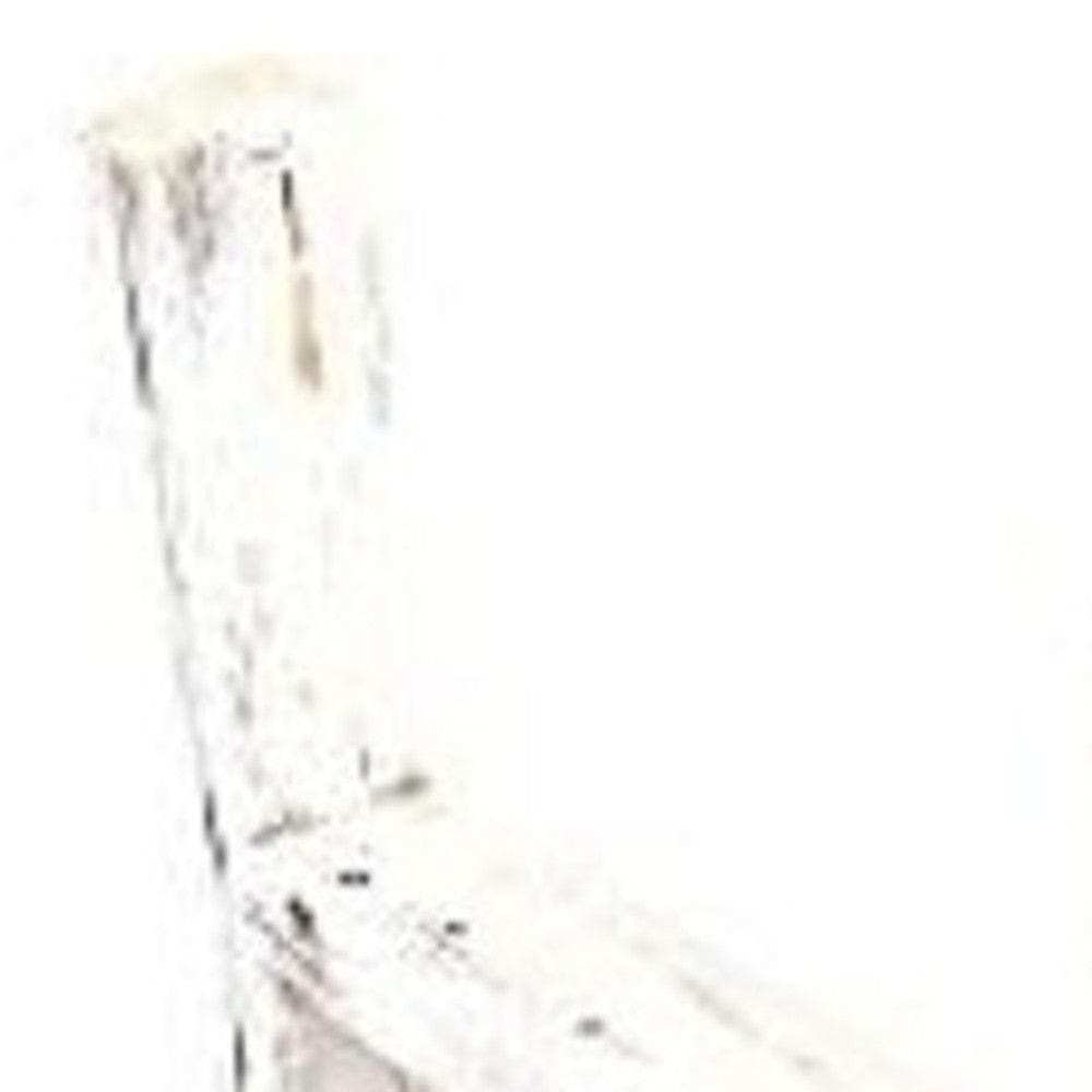 4 Step Rustic White Wood Ladder Shelf - Homeroots - Flyclothing LLC