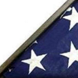 Rustic Weathered Grey Reclaimed Wood Triangle Wooden Display Flag Case - Homeroots - Flyclothing LLC