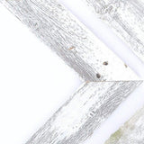 Set Of 3 White Wash Reclaimed Wood Chevron Arrow - Homeroots - Flyclothing LLC